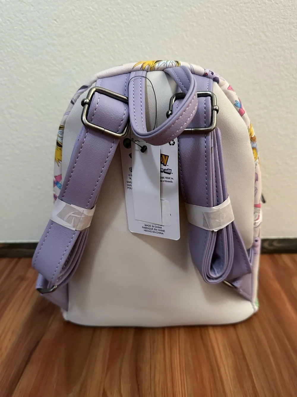 NWT Loungefly Pokemon Eevee Evolutions Mini Backpack - Picture 4 of 4